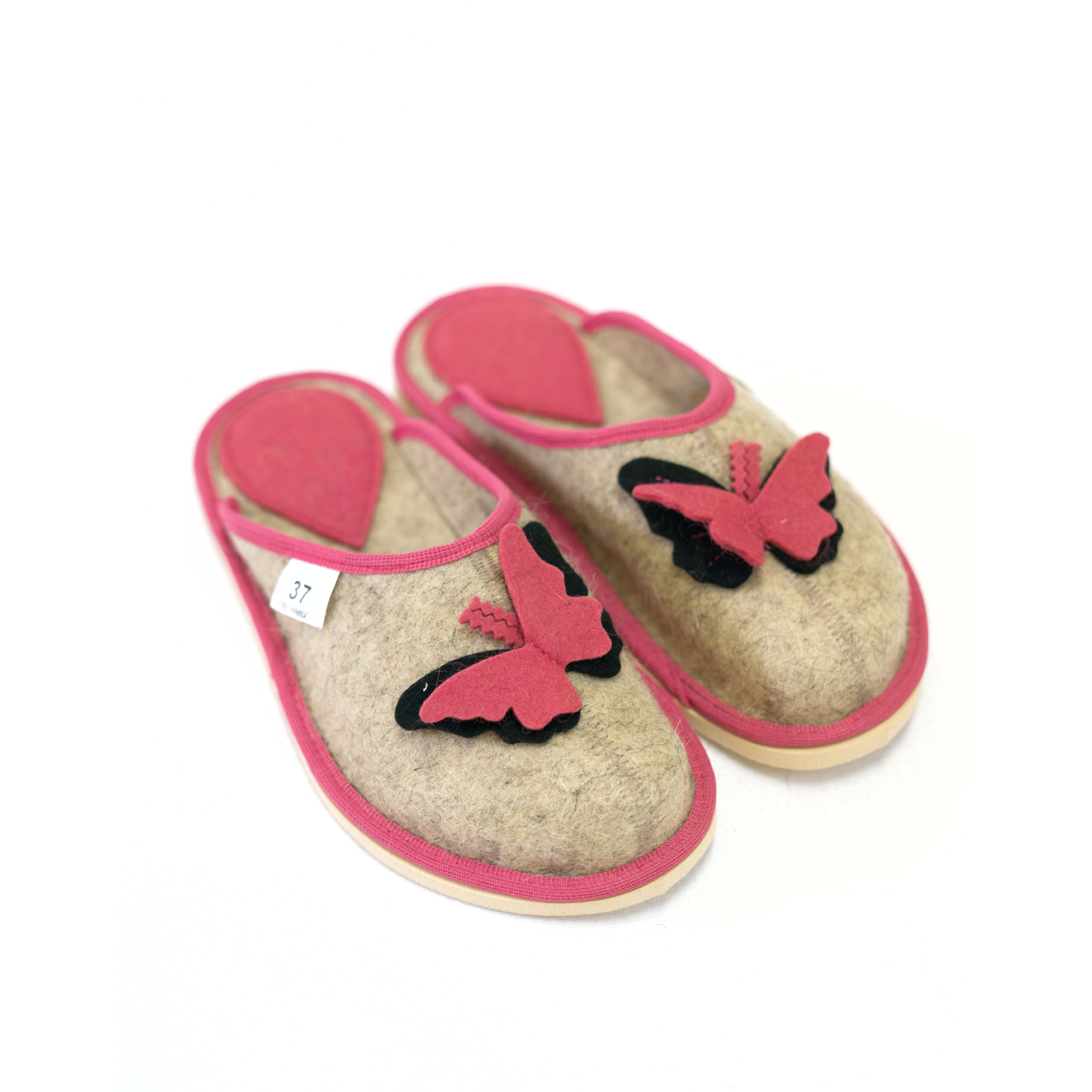 Тапочки без задника "Сказочные-бабочка" — изображение 2