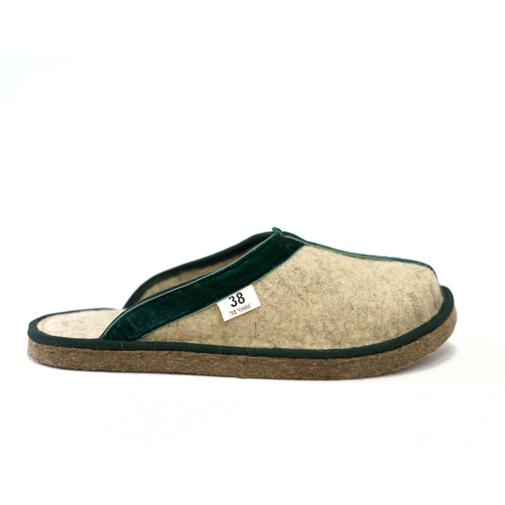 Тапочки без задника "Бархатная лента" — изображение 8