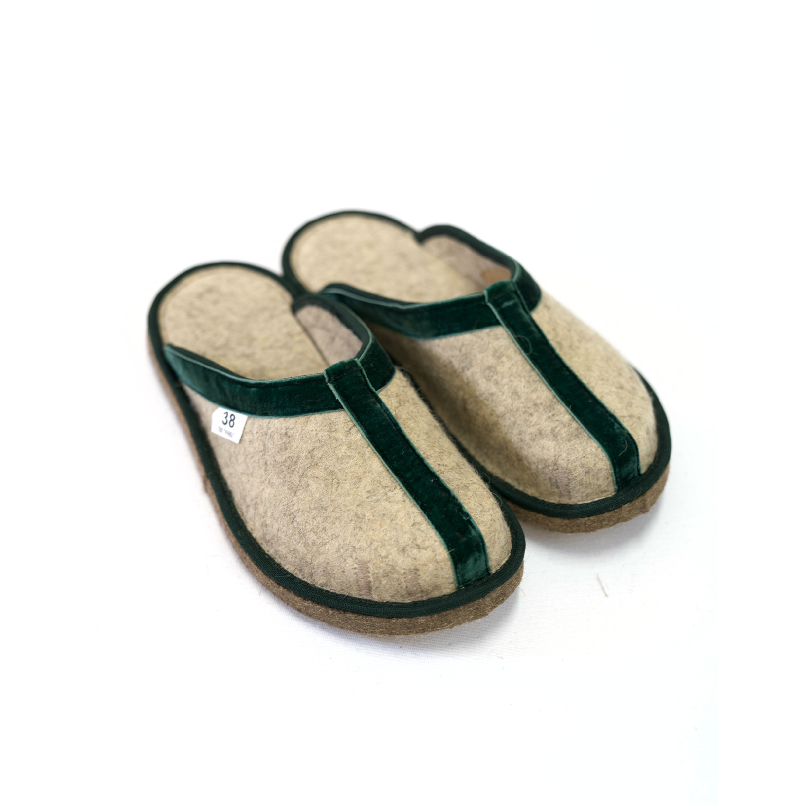 Тапочки без задника "Бархатная лента" — изображение 7