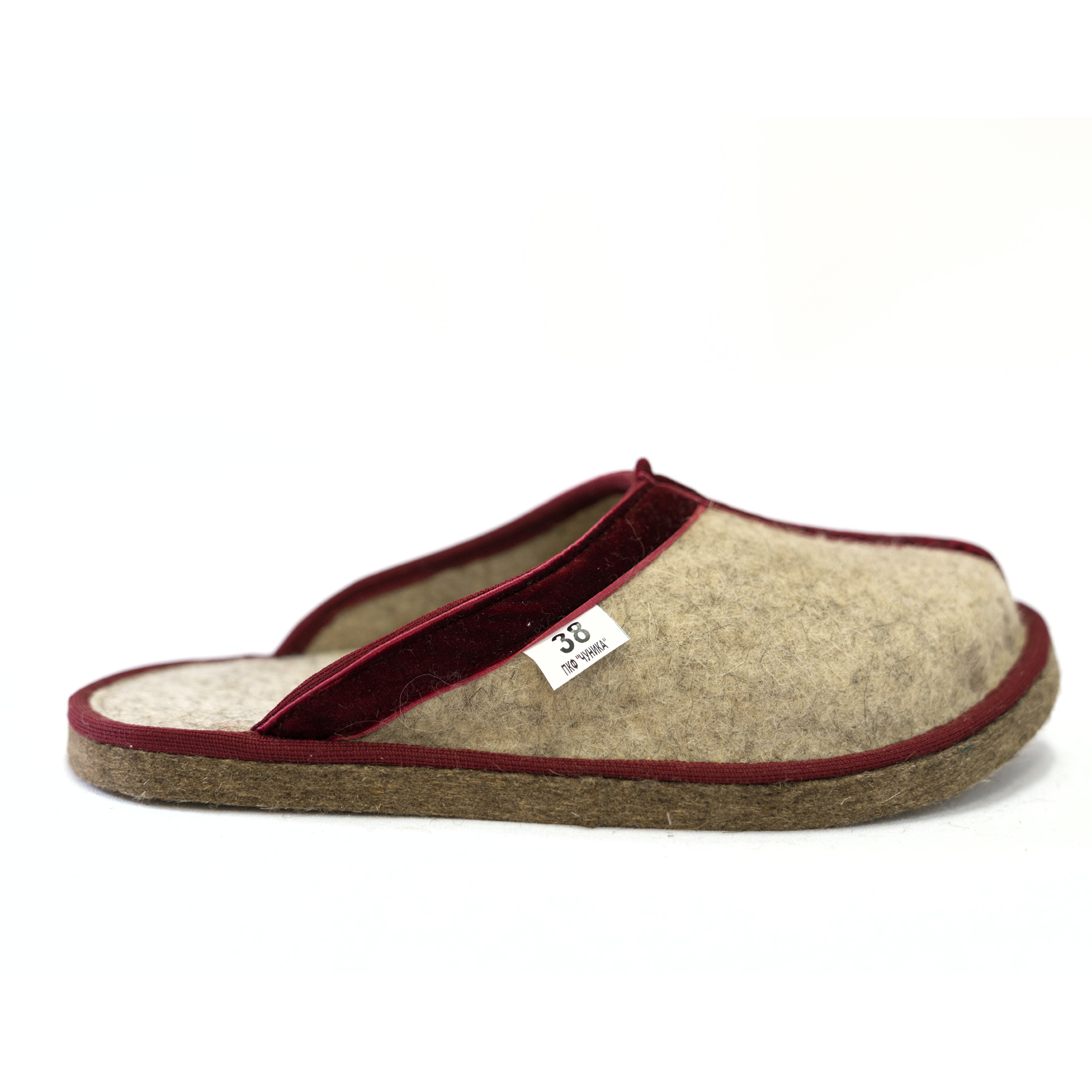 Тапочки без задника "Бархатная лента" — изображение 9