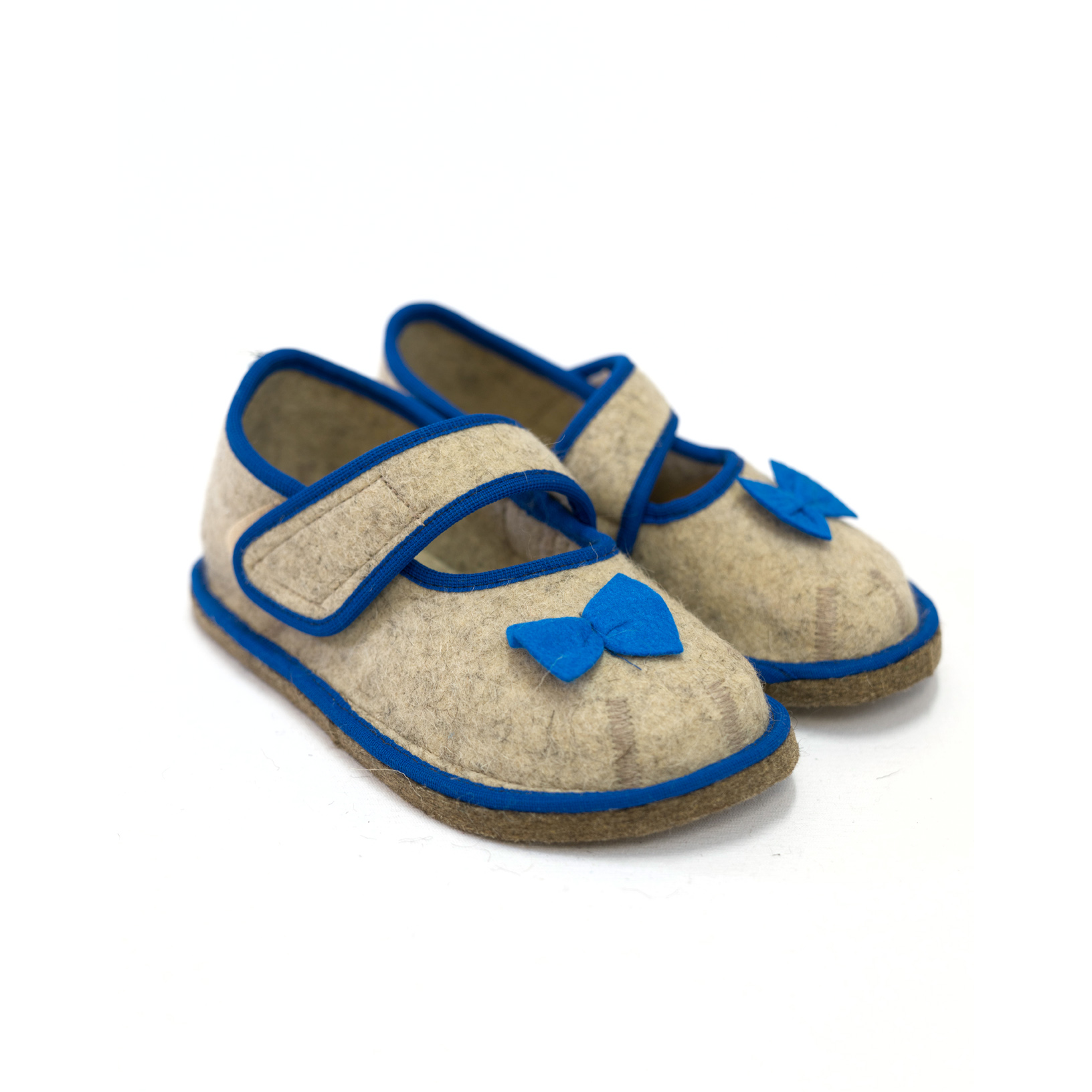 Сандалии войлочные "Бант" — изображение 6