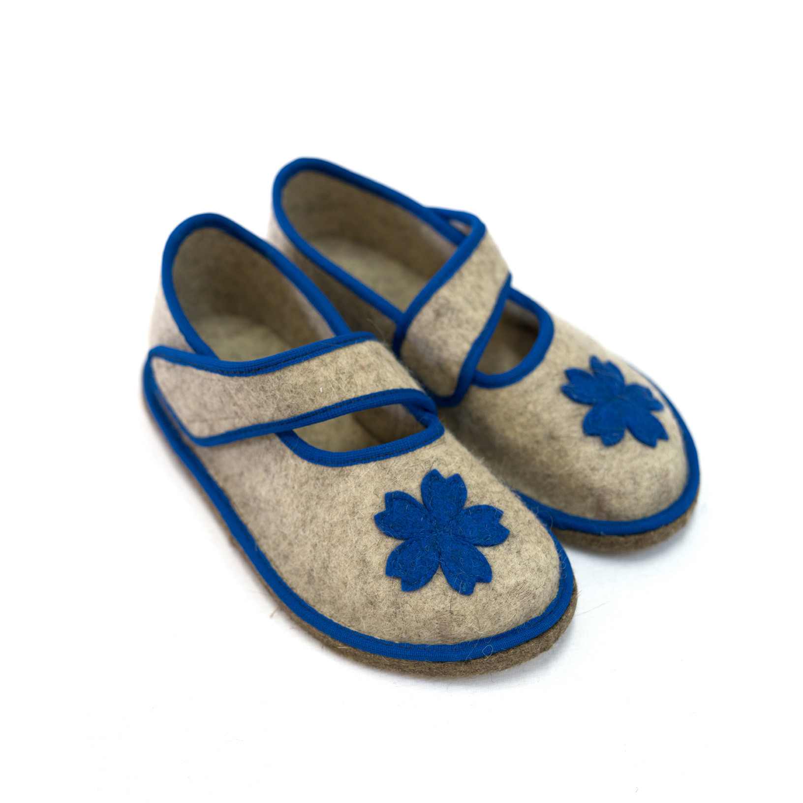 Сандалии войлочные "Цветок" — изображение 4