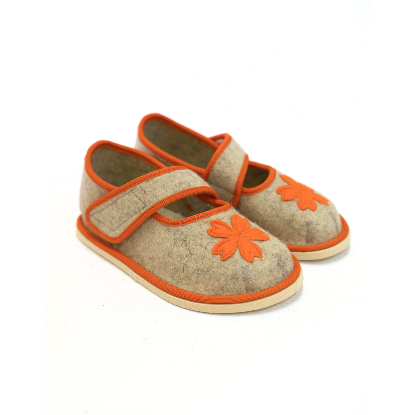 Сандалии войлочные "Цветок" — изображение 7
