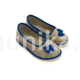 Тапочки с задником "Топотушки-Бант"